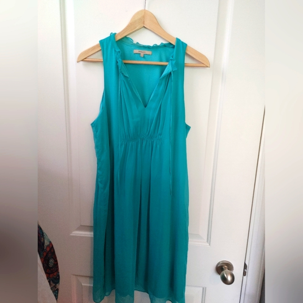 ⚡RW&CO. HOST PICK Teal Dress ~ Size L